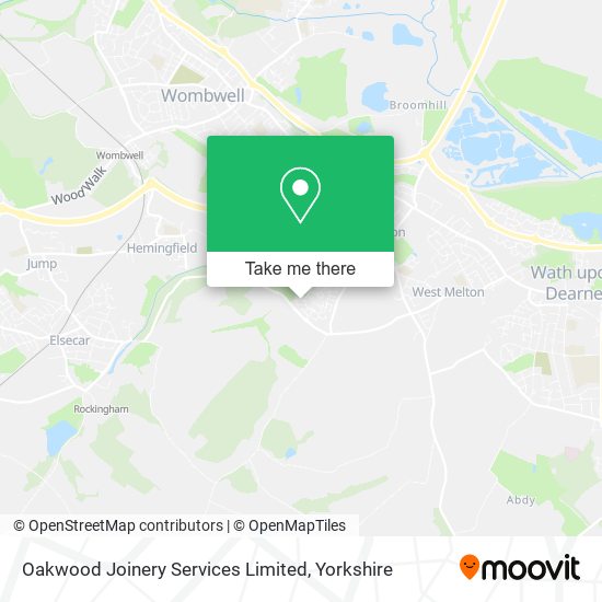 Oakwood Joinery Services Limited map