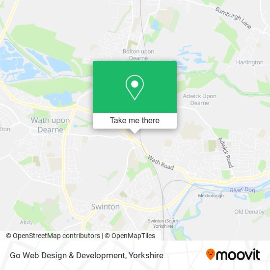 Go Web Design & Development map