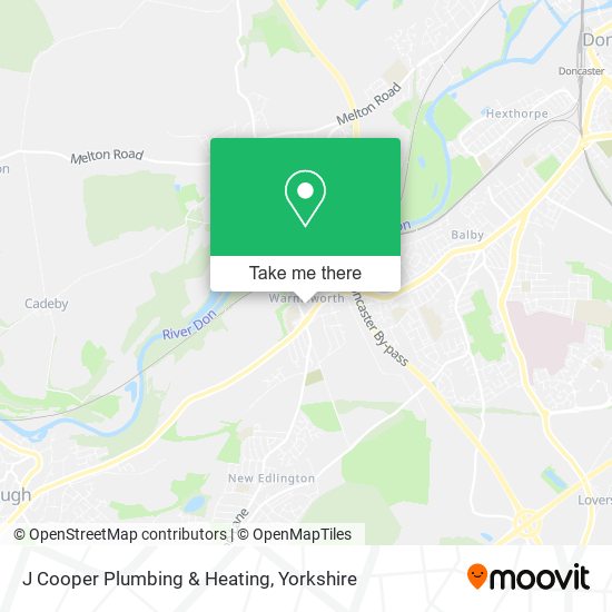 J Cooper Plumbing & Heating map