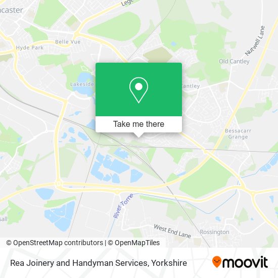 Rea Joinery and Handyman Services map