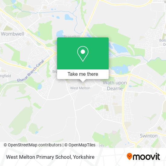 West Melton Primary School map