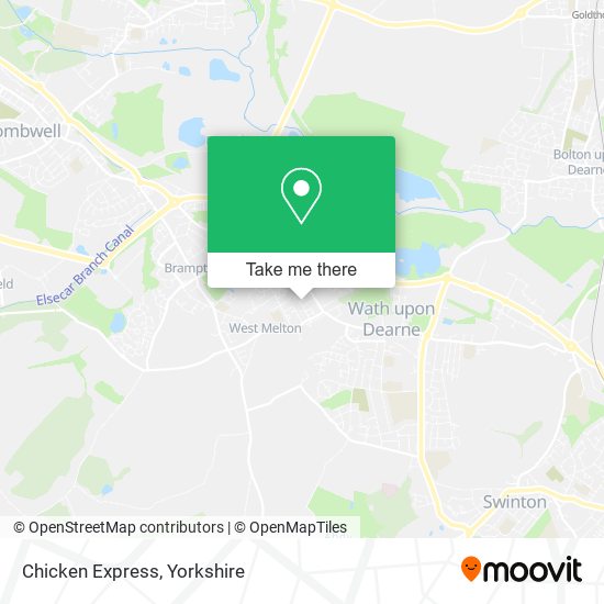 Chicken Express map