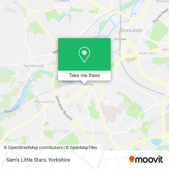 Sam's Little Stars map