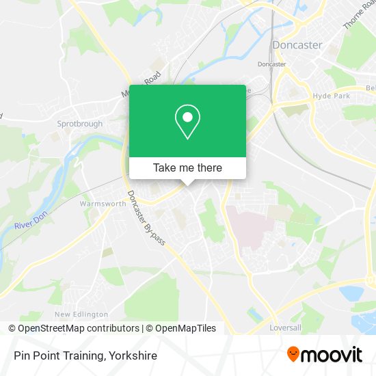 Pin Point Training map