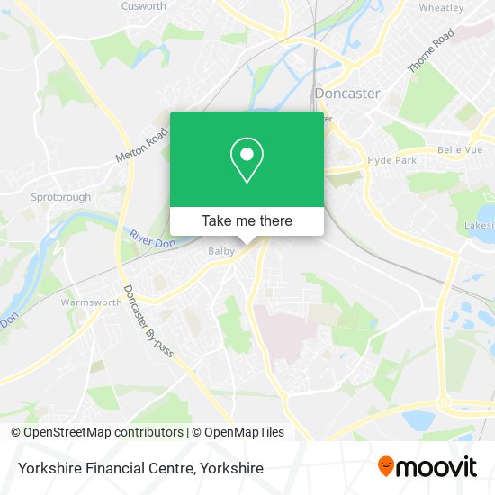 Yorkshire Financial Centre map