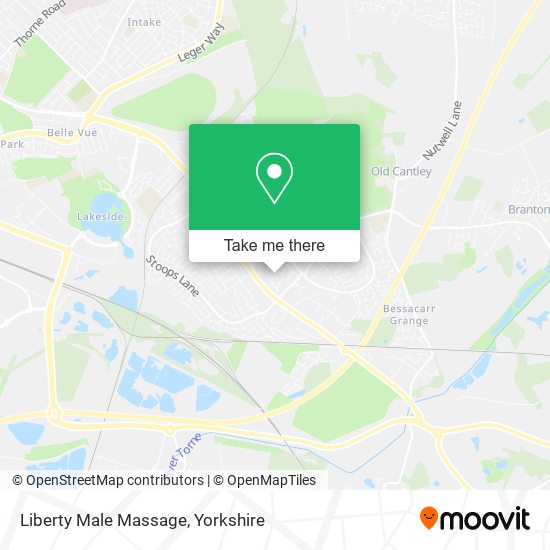 Liberty Male Massage map