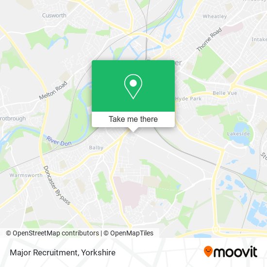 Major Recruitment map