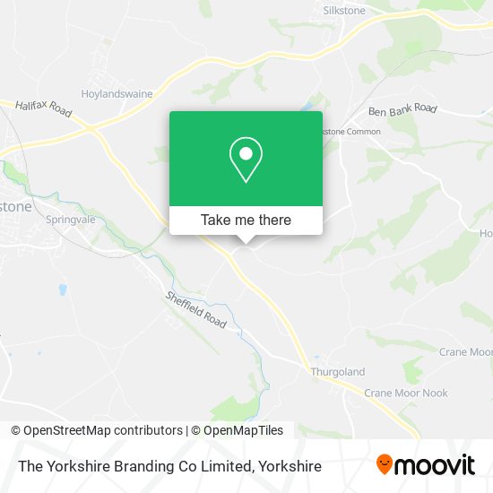 The Yorkshire Branding Co Limited map