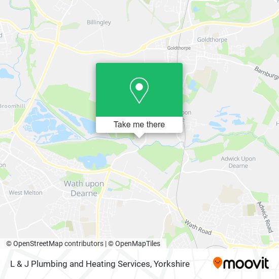 L & J Plumbing and Heating Services map