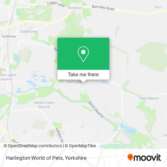 Harlington World of Pets map