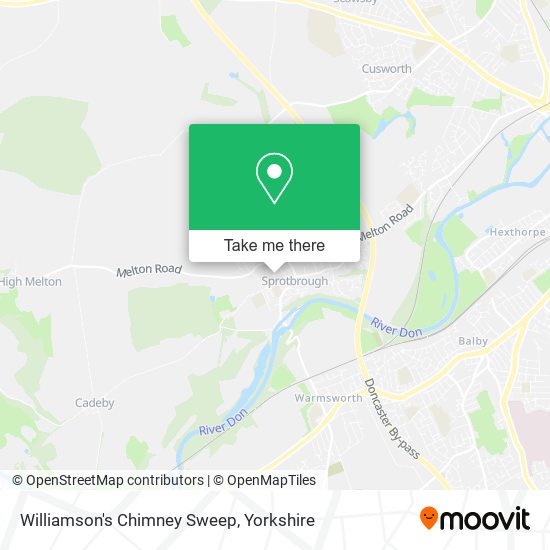 Williamson's Chimney Sweep map