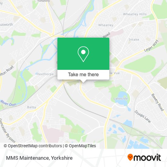 MMS Maintenance map