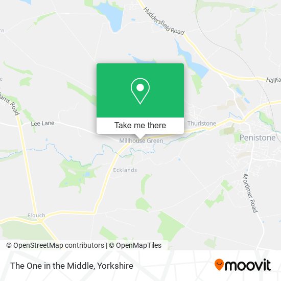 The One in the Middle map