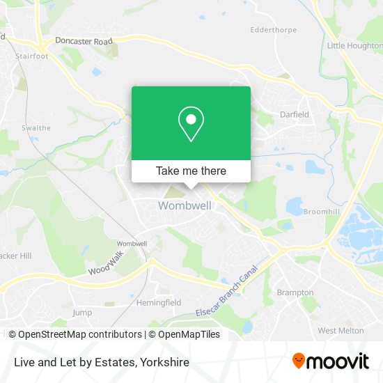 Live and Let by Estates map
