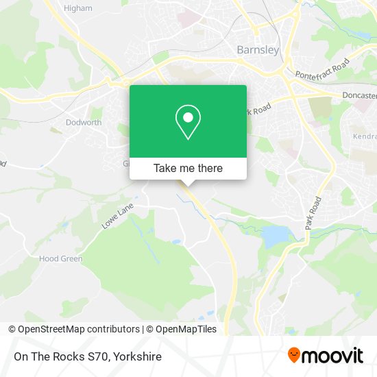 On The Rocks S70 map