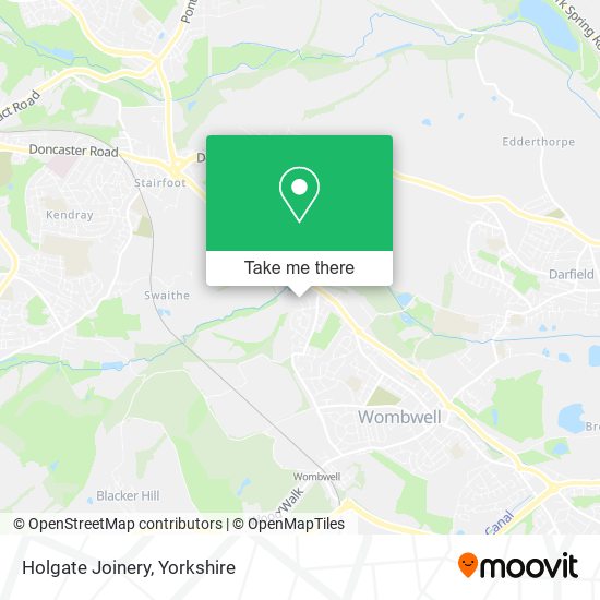 Holgate Joinery map