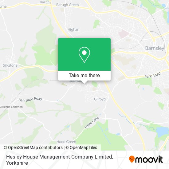 Hesley House Management Company Limited map