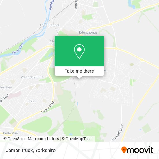 Jamar Truck map