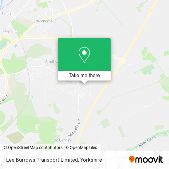 Lee Burrows Transport Limited map