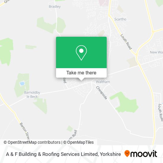 A & F Building & Roofing Services Limited map