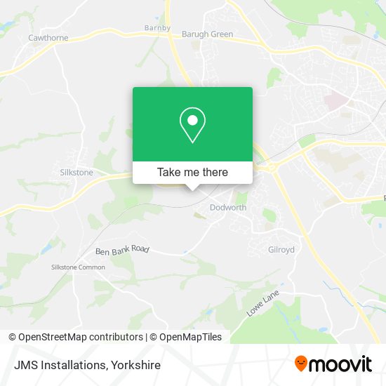 JMS Installations map