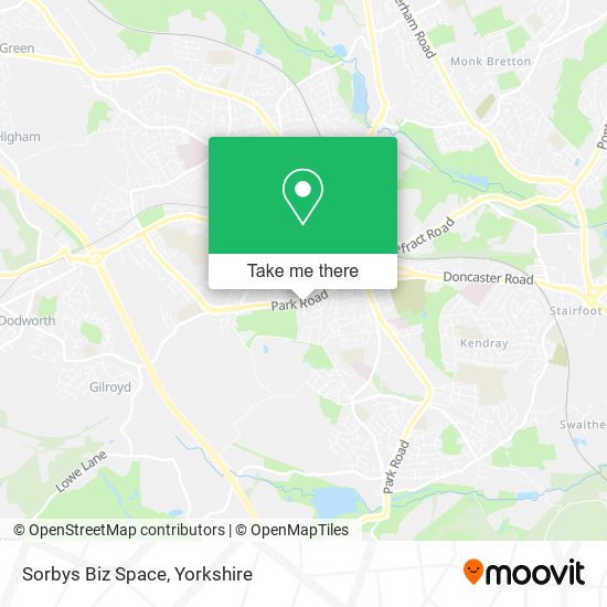 Sorbys Biz Space map