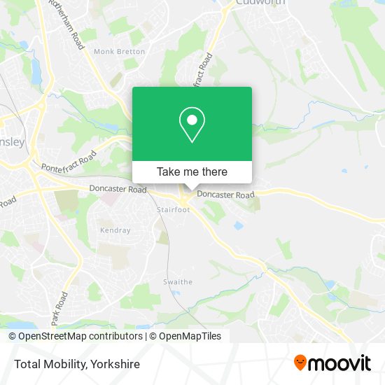 Total Mobility map