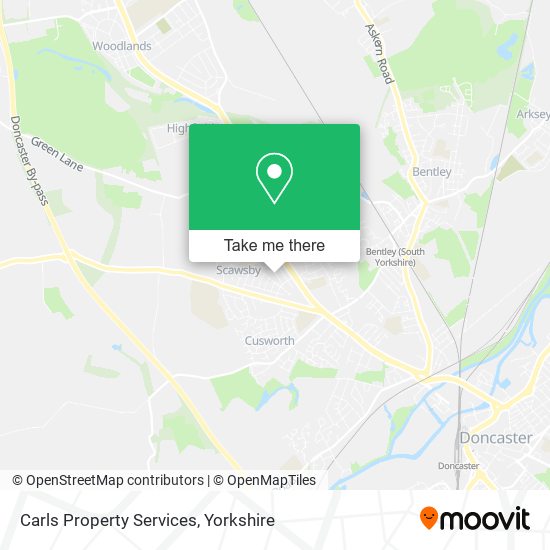 Carls Property Services map
