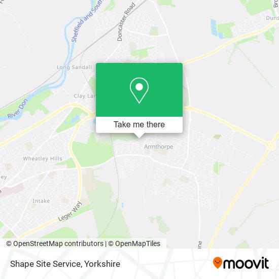Shape Site Service map