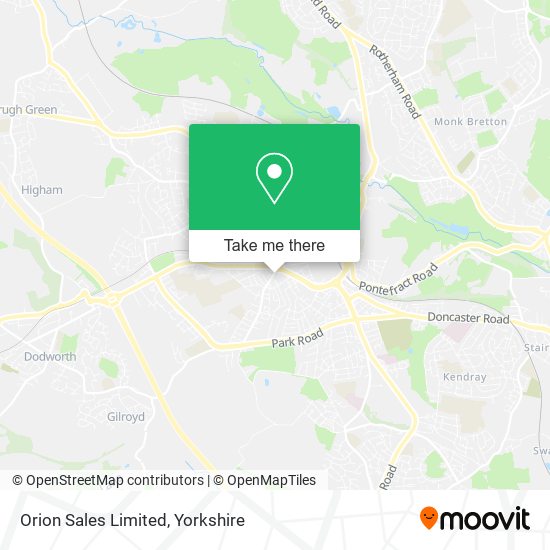 Orion Sales Limited map
