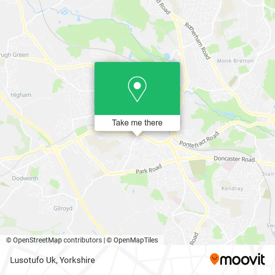 Lusotufo Uk map