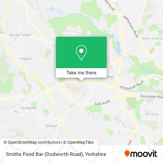 Smiths Food Bar (Dodworth Road) map