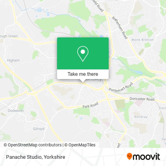 Panache Studio map