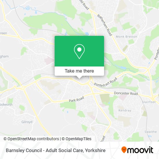 Barnsley Council - Adult Social Care map