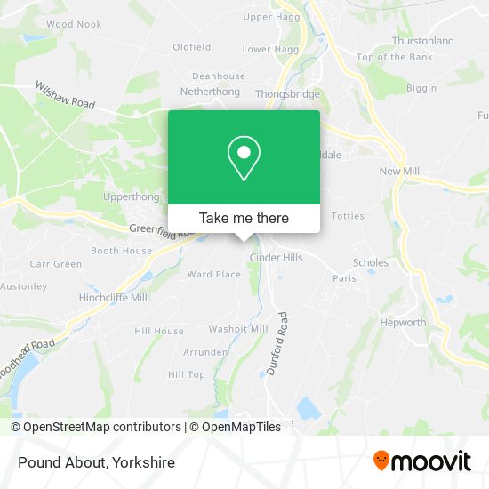 Pound About map