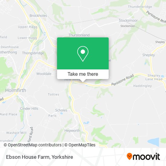 Ebson House Farm map