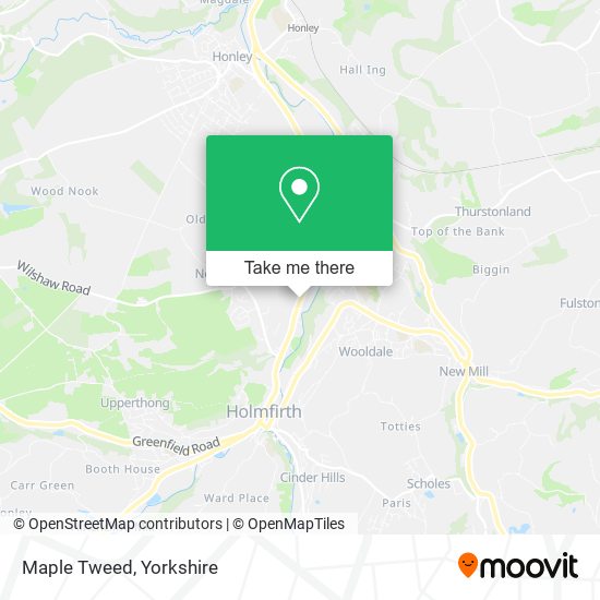 Maple Tweed map