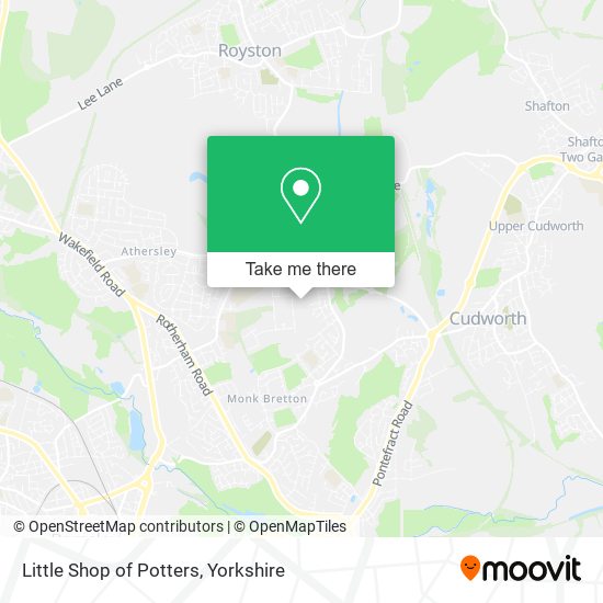 Little Shop of Potters map