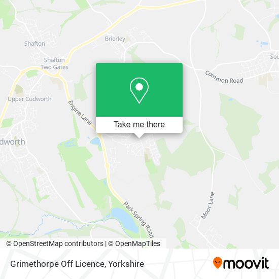 Grimethorpe Off Licence map