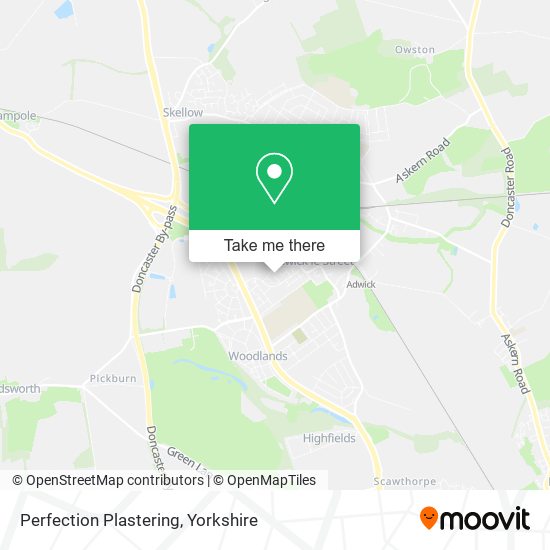 Perfection Plastering map