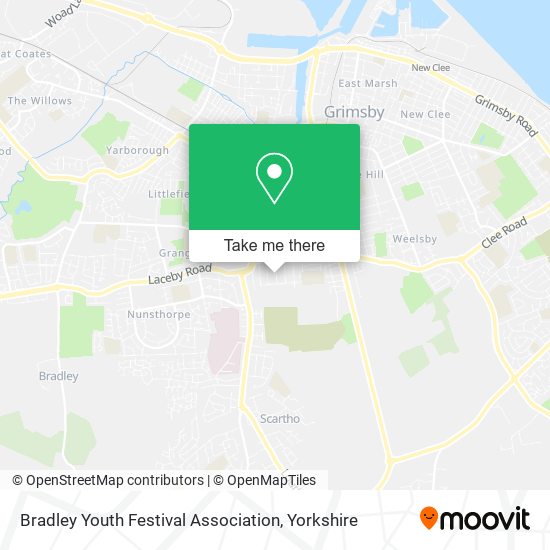 Bradley Youth Festival Association map