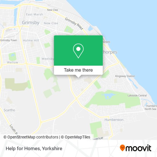 Help for Homes map