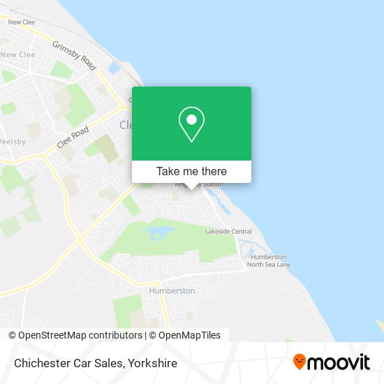 Chichester Car Sales map