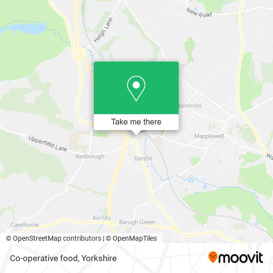 Co-operative food map