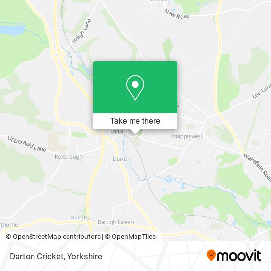 Darton Cricket map
