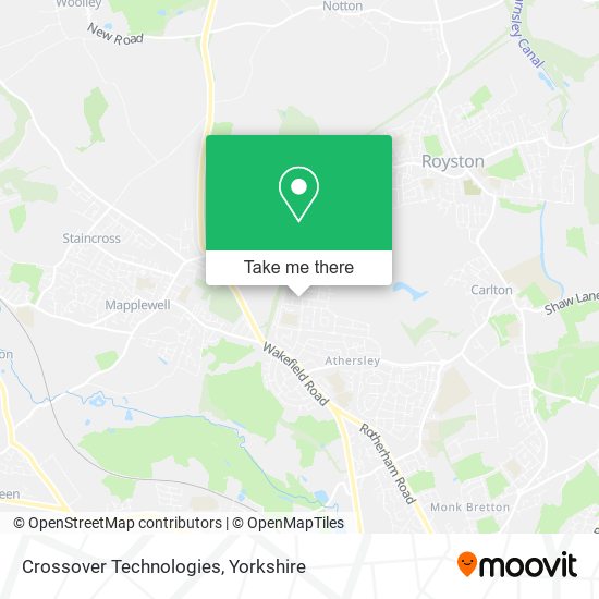 Crossover Technologies map