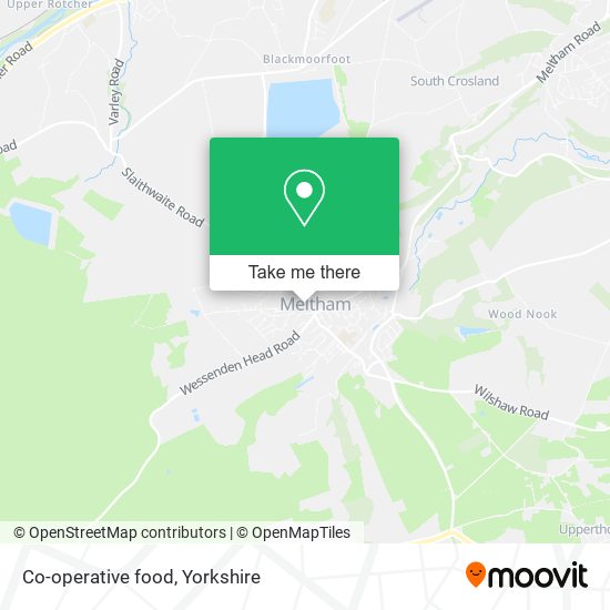 Co-operative food map