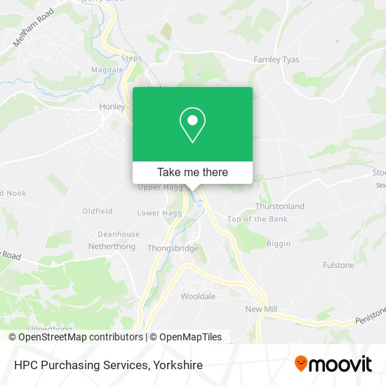 HPC Purchasing Services map