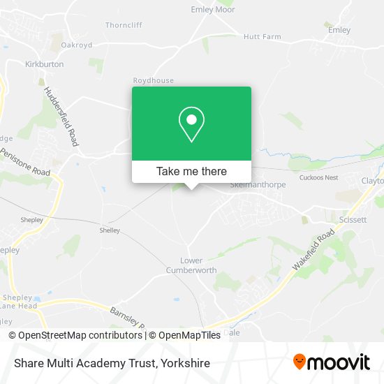 Share Multi Academy Trust map