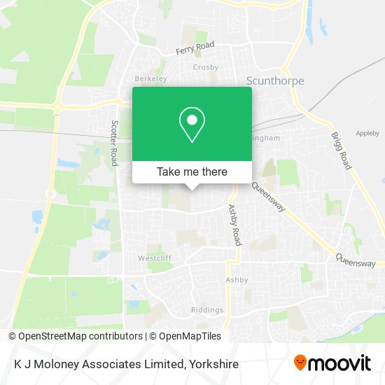 K J Moloney Associates Limited map